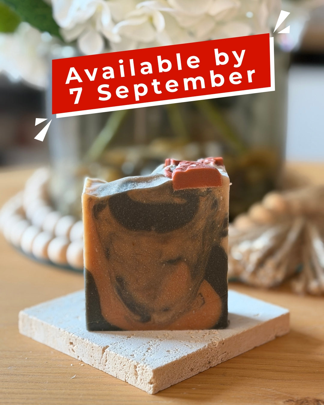 Pumpkin Spice Warm Comfort Tallow Soap Bar (120g – 130g) | Honey, Golden Clay & Autumn Spice Soap | Handcrafted UK