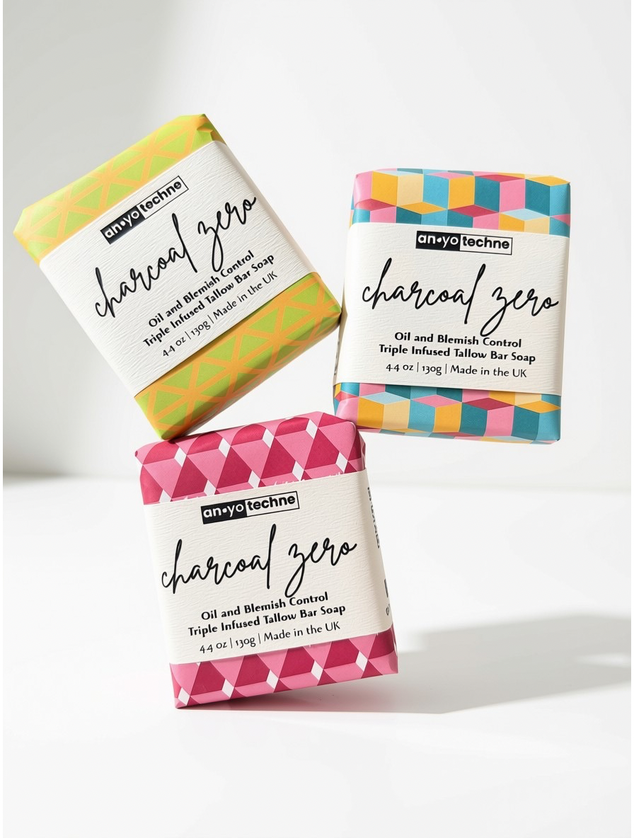 Charcoal Zero - Oil and Blemish Control Triple Infused Tallow Bar Soap