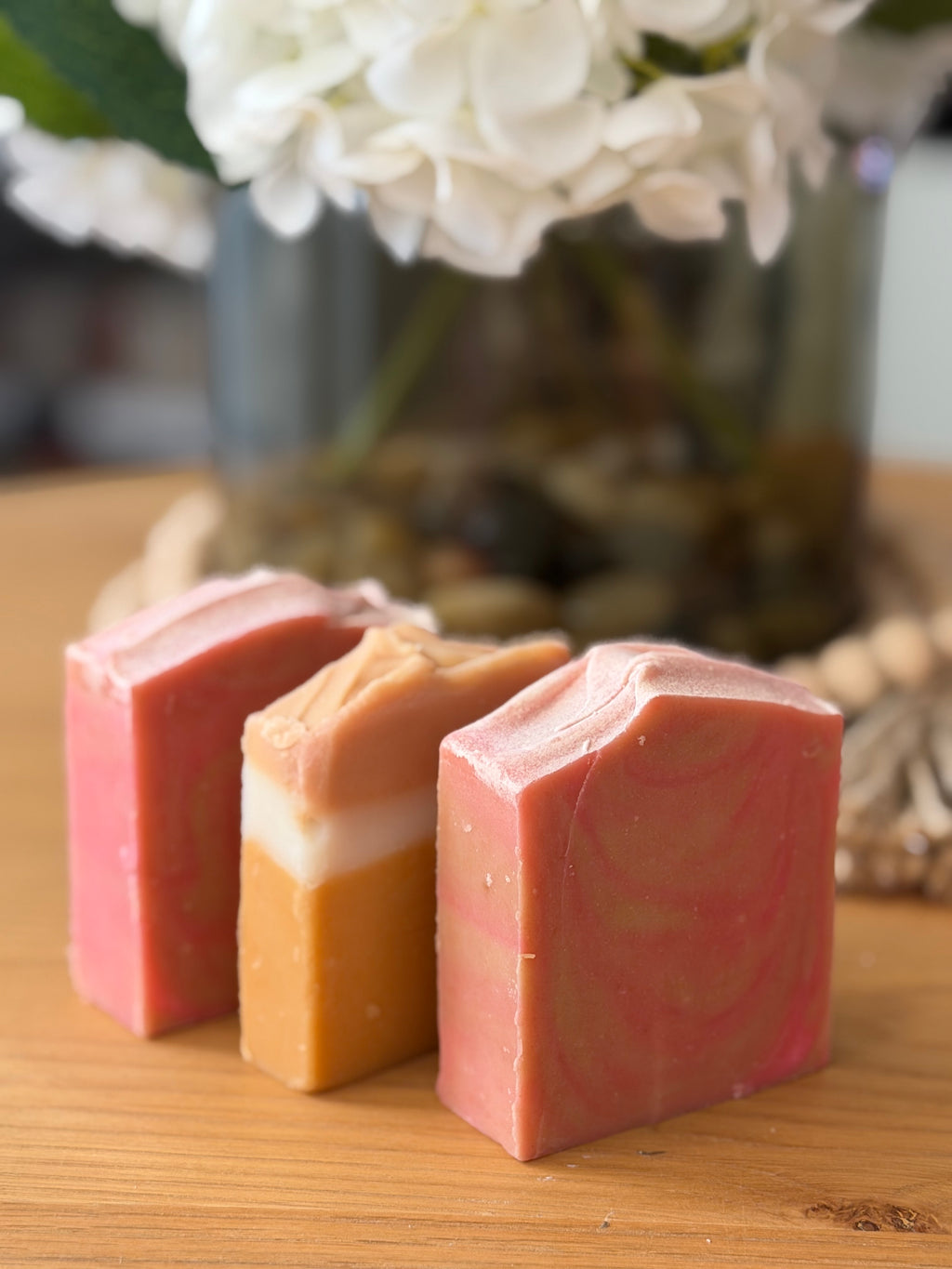 Meno Calm Soothing Tallow Soap Bar (120g – 130g) | Sea Buckthorn, Avocado Oil, Squalane & Pink Clay Soap for Perimenopause & Menopause | Handcrafted UK