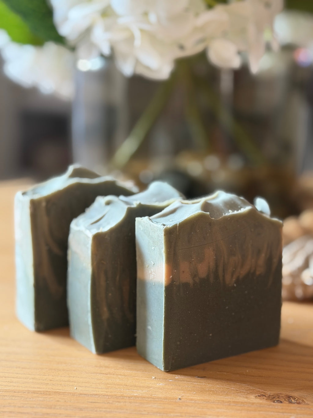 Meno Cool Refreshing Tallow Soap Bar (120g – 130g) | Aloe Vera, Zinc Oxide, Squalane & Green Clay Soap for Perimenopause & Menopause | Handcrafted UK