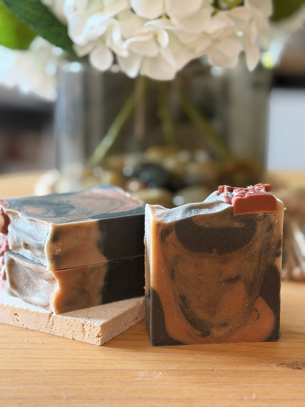 Pumpkin Spice Warm Comfort Tallow Soap Bar (120g – 130g) | Honey, Golden Clay & Autumn Spice Soap | Handcrafted UK