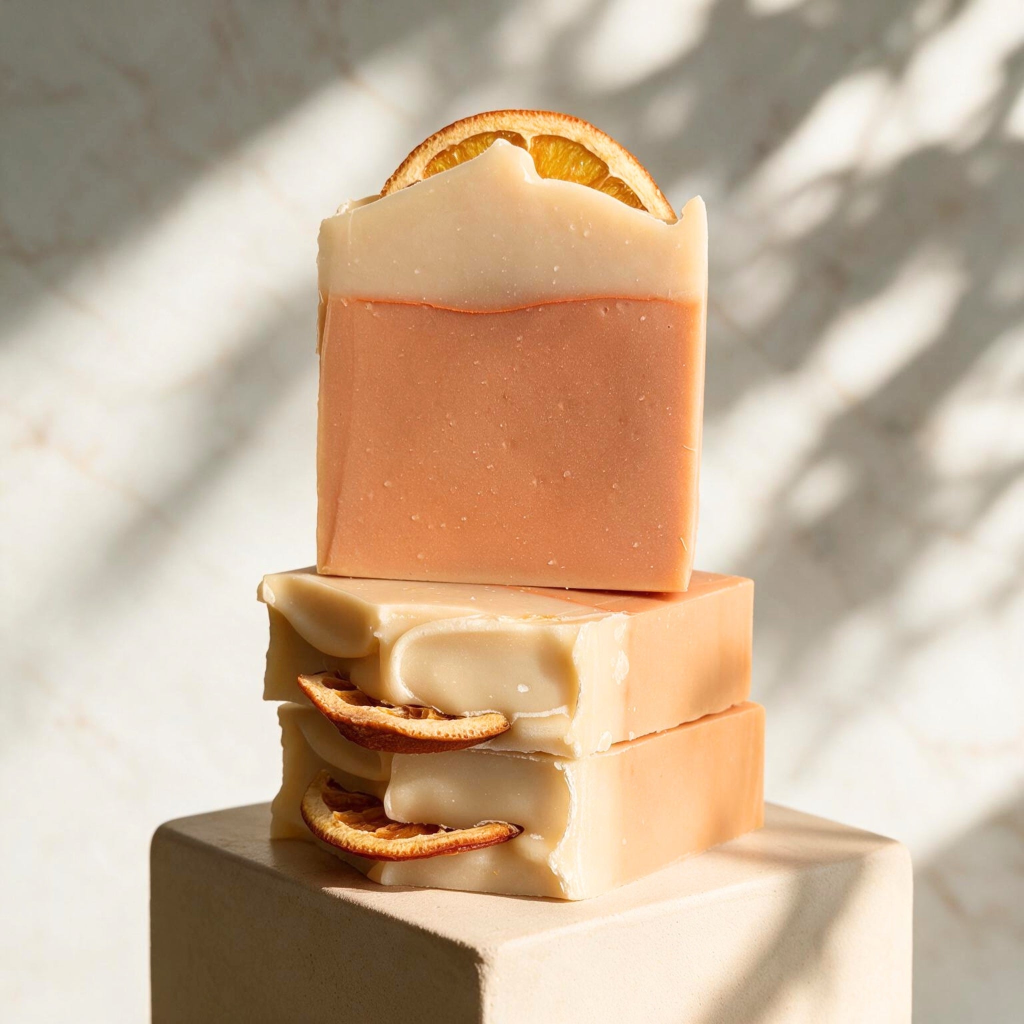 Citrus Burst - Energizing Morning Refresh Triple Infused Tallow Bar Soap