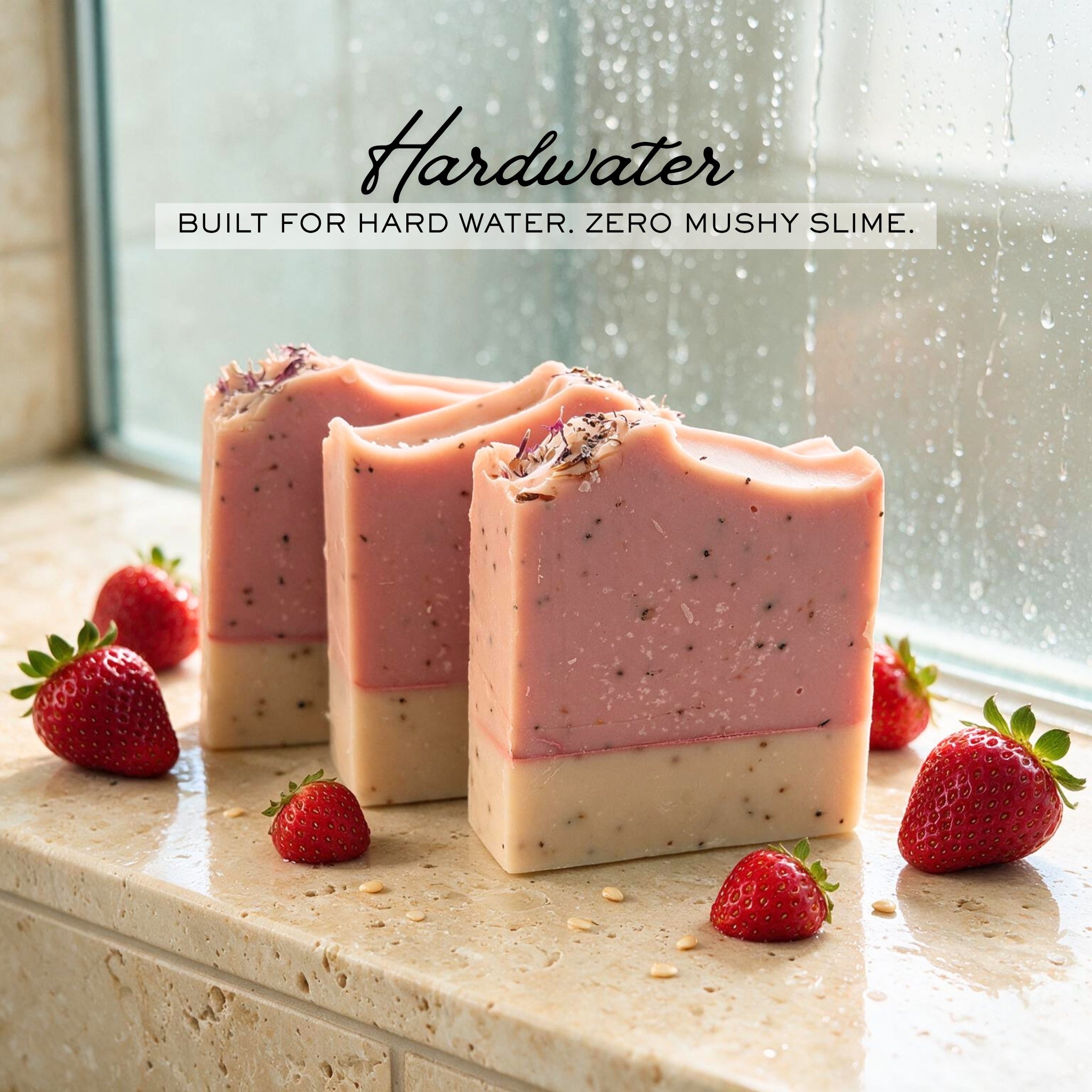 Wild Berry - Hydrating Goats Milk Triple Infused Tallow Bar Soap