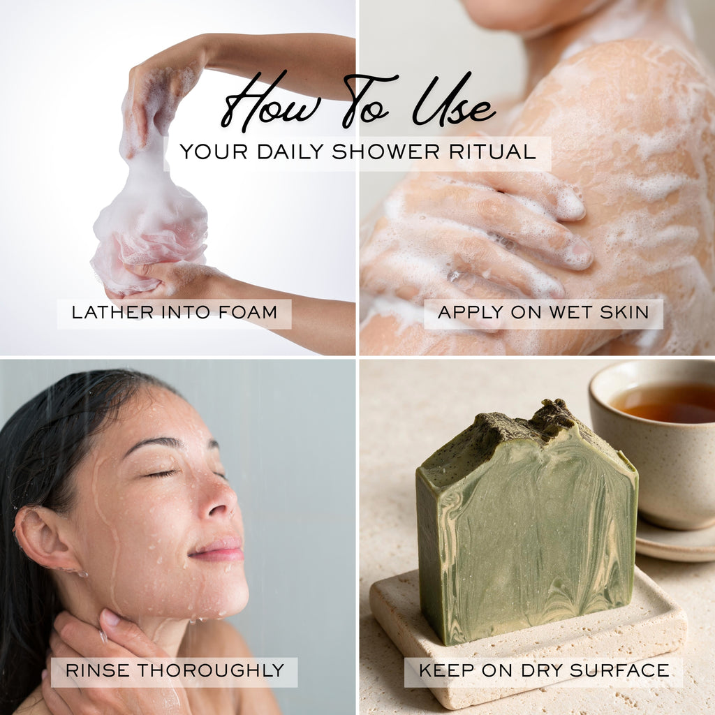 Matcha - Antioxidant Skin Barrier Triple Infused Tallow Bar Soap